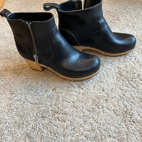 Swedish Hasbeens Zip It Emy boots size 38 - Picture 2 of 7